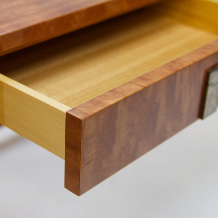 Tasmanian Myrtle desk drawer